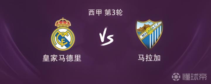 皇马主场迎战马拉加:姆巴佩与维尼修斯领衔首发阵容