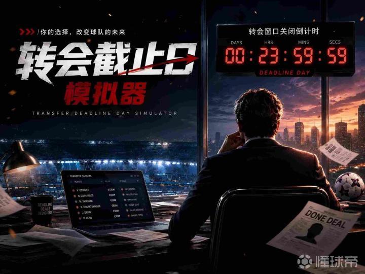 转会截止日模拟器：绝境压哨，由你操盘！