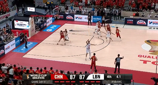 中国男篮89-87险胜黎巴嫩,杨瀚森绝杀&19+9,廖三宁18分