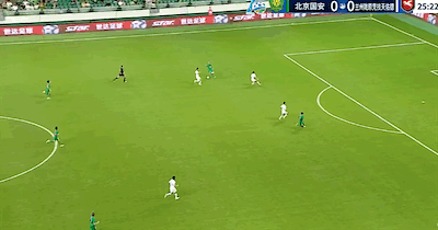 国安3-1战胜兰州陇原竞技晋级四强，穆芊羽失误致命，张玉宁收获进球